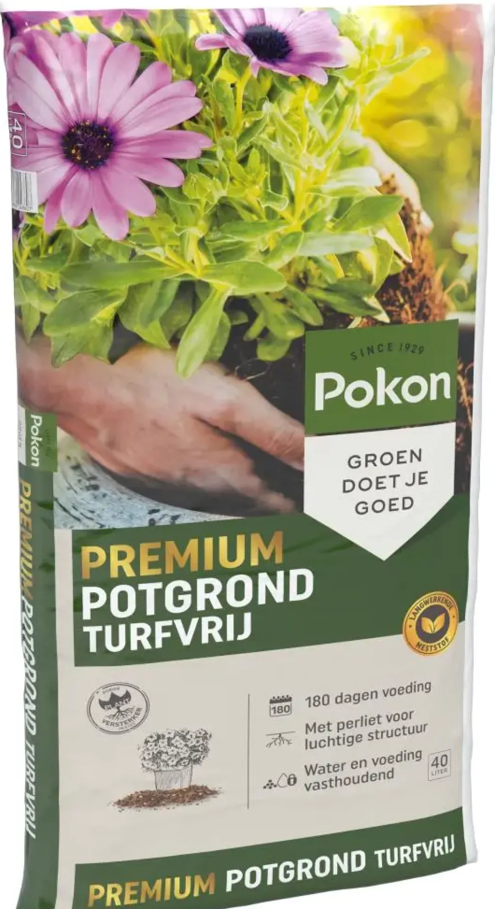 Pokon Premium Potgrond Turfvrij 40L