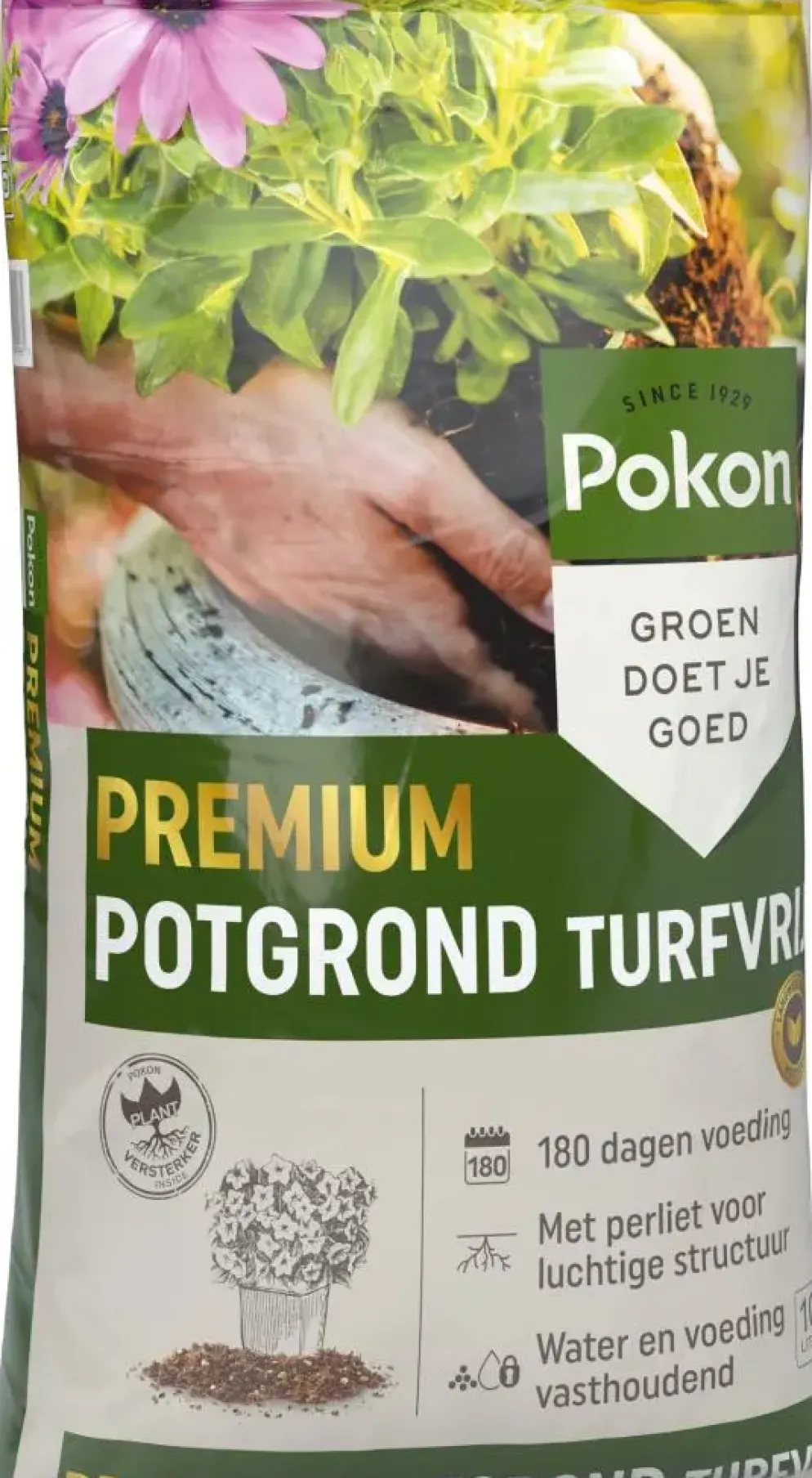 Pokon Premium Potgrond Turfvrij 10 L