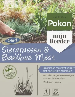 Pokon Siergrassen & Bamboe Mest 1kg
