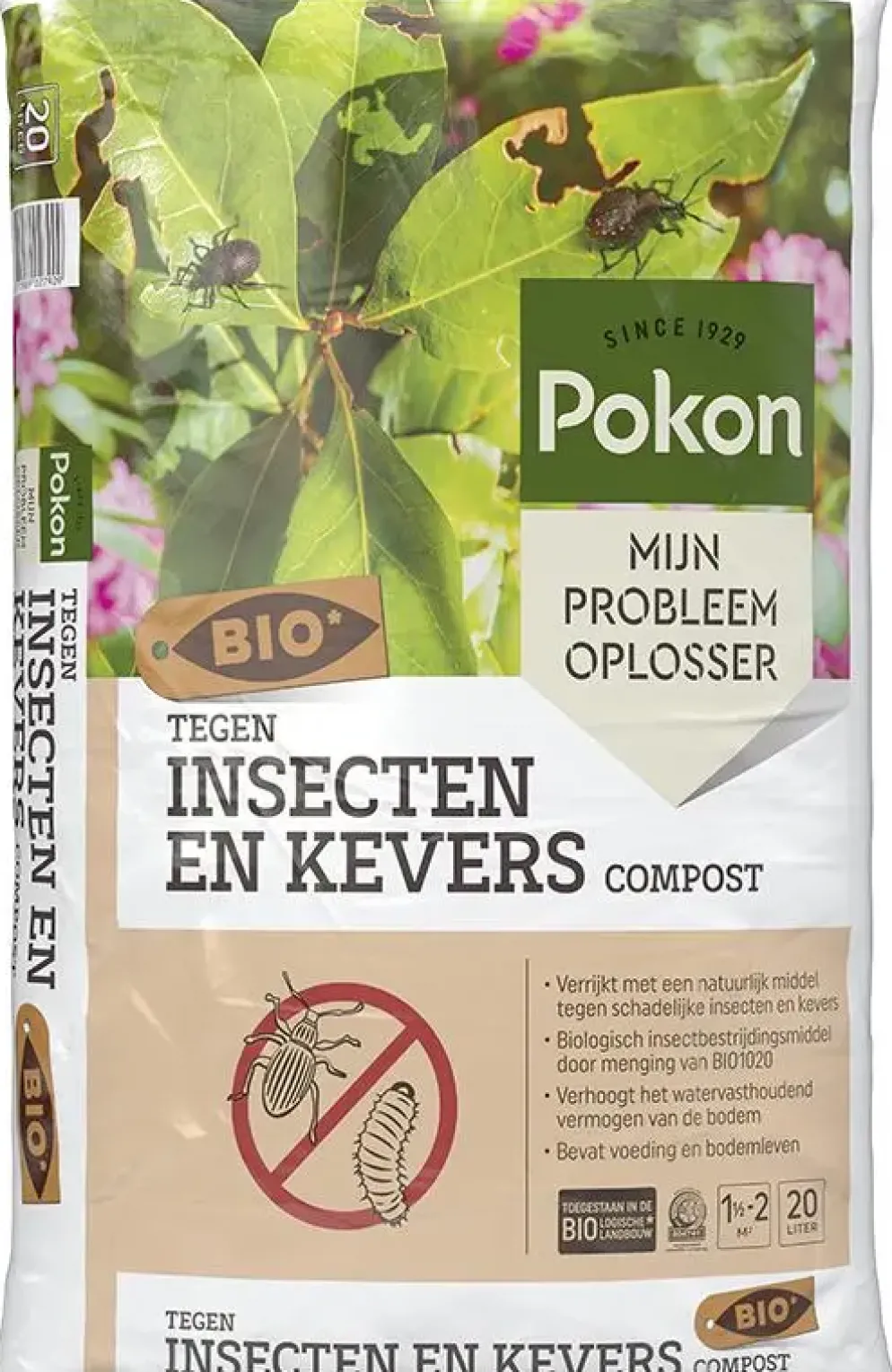 Pokon Tegen Insecten en Kevers Compost 20L
