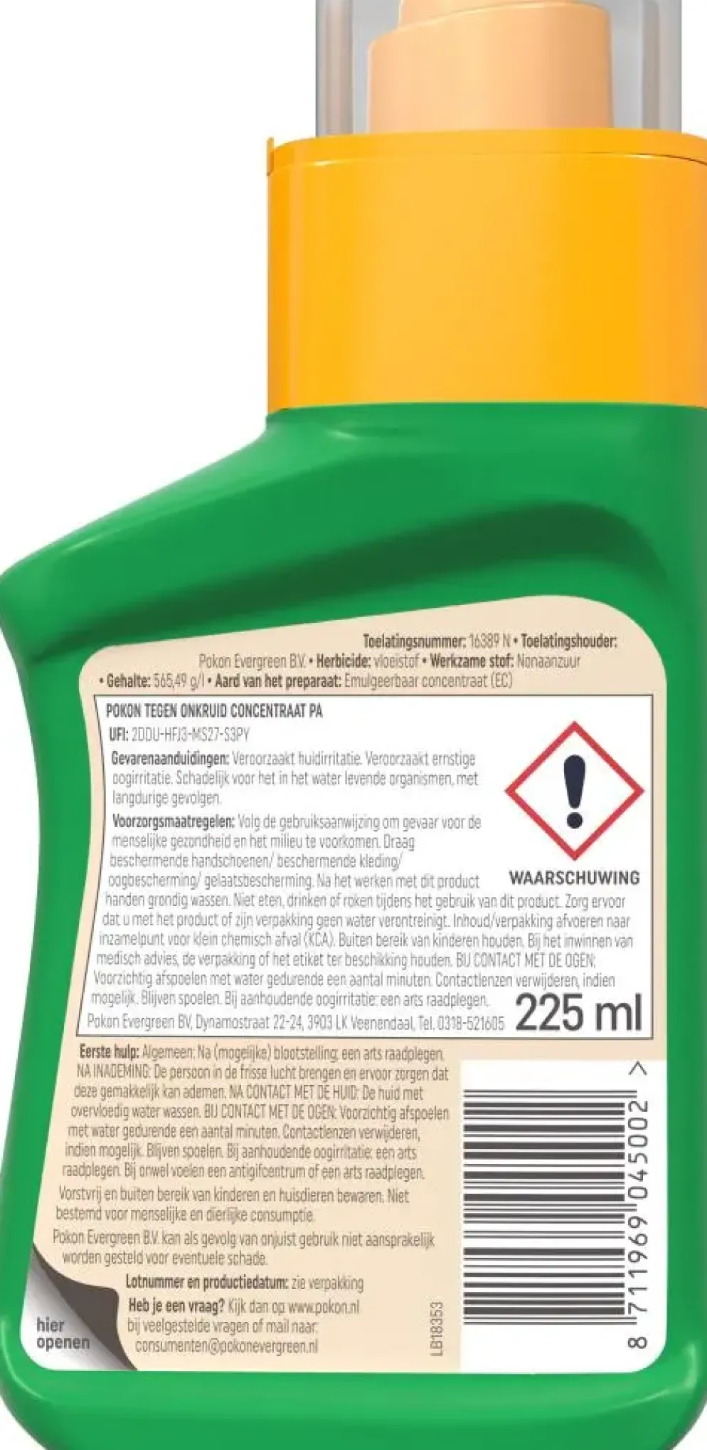 Pokon Tegen Onkruid Concentraat – 225 ml