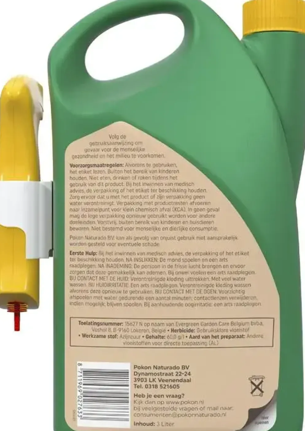 Pokon Tegen Onkruid Spray 3L