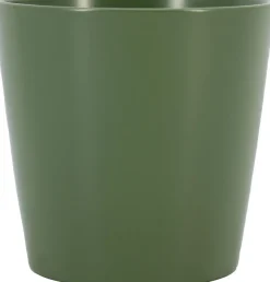 Pot Dallas keramiek d19h18cm mosgroen mat es/17