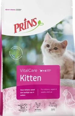 Prins kattenvoeding VitalCare Kitten 4kg