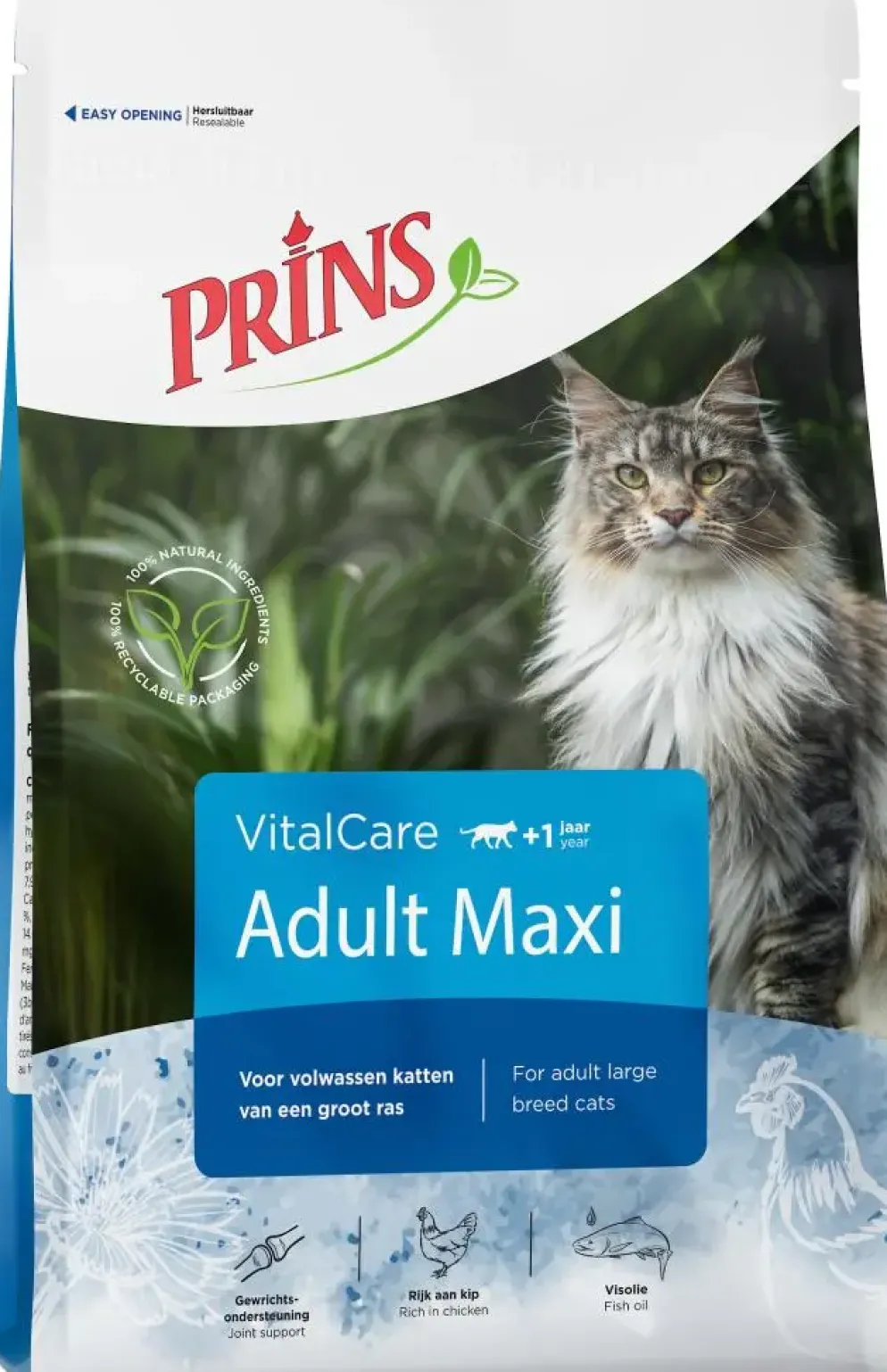 Prins kattenvoeding VitalCare Adult Maxi 4kg