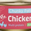 Prins kattenvoeding Wet food Chicken&Turkey Chunky Paté 70g