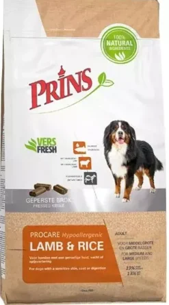 Prins ProCare Hypoallergic lam & rijst 3 kg