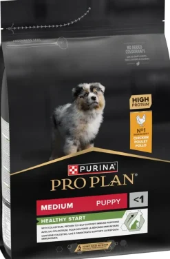 PRO PLAN® Medium Puppy Rijk aan Kip hondenvoer 3kg
