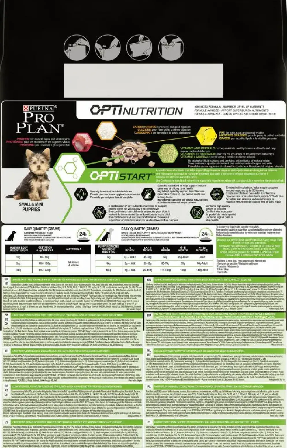 PRO PLAN® Small & Mini Puppy Rijk aan Kip hondenvoer 3kg
