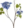 Pure Royal kunsttak hydrangea 70cm donker blauw