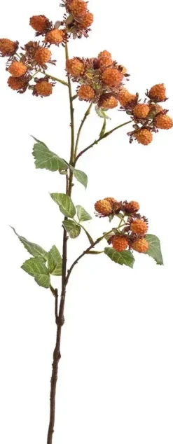 Pure Royal kunsttak moerbei 78cm oranje
