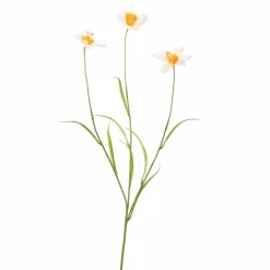 Pure Royal kunsttak narcis 70cm wit