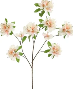Pure Royal kunsttak rhododendron 100cm perzik