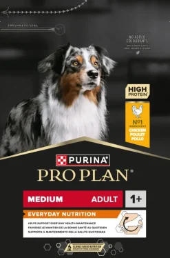 PURINA PRO PLAN Medium Adult Everyday Nutrition Rijk aan Kip hondenvoer 3kg