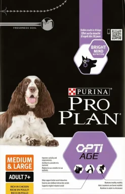 PURINA PRO PLAN Medium & Large Adult Hond 7+ Rijk aan Kip