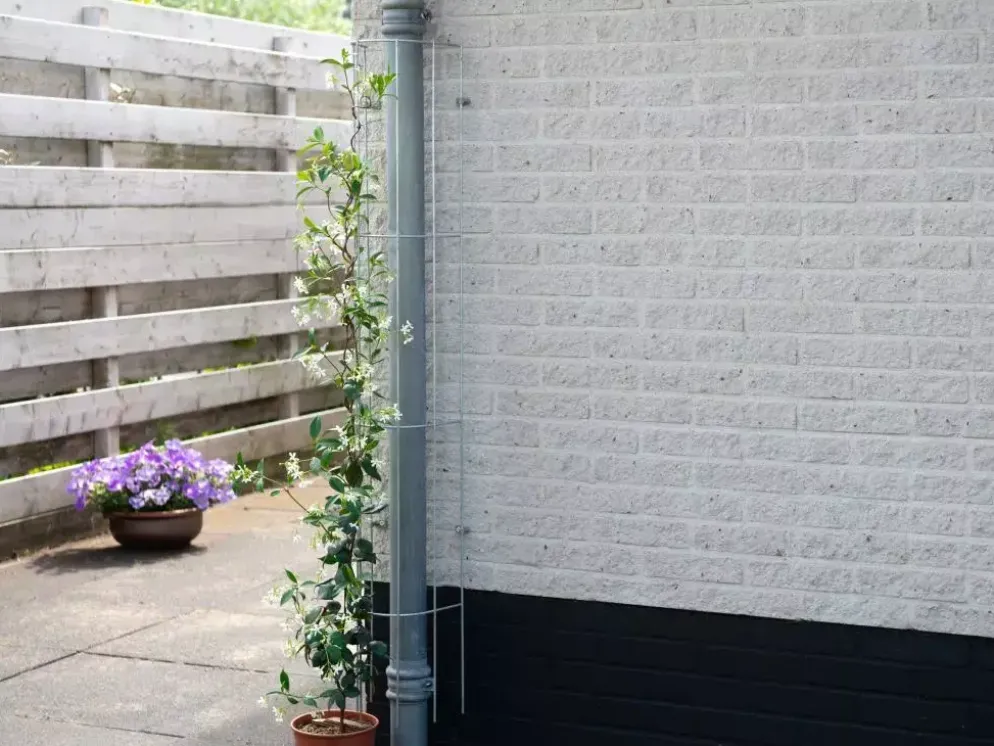 Regenpijp-klimrk metl b18h150cm glv