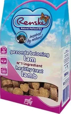 Renske Gezonde Beloning hartjes lam 150g