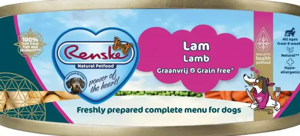 Renske Vers Lam Graanvrij – 95 g Hondenvoer