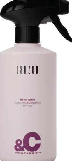 roomspray vanilla peach & happiness 500 ml