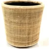 Rotan Drypot Webbing Blond plantenmand Ø42x42 cm