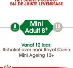Royal Canin Mini Adult 8+ jaar 4kg