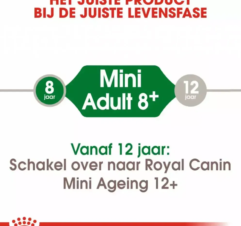 Royal Canin Mini Adult 8+ jaar 4kg