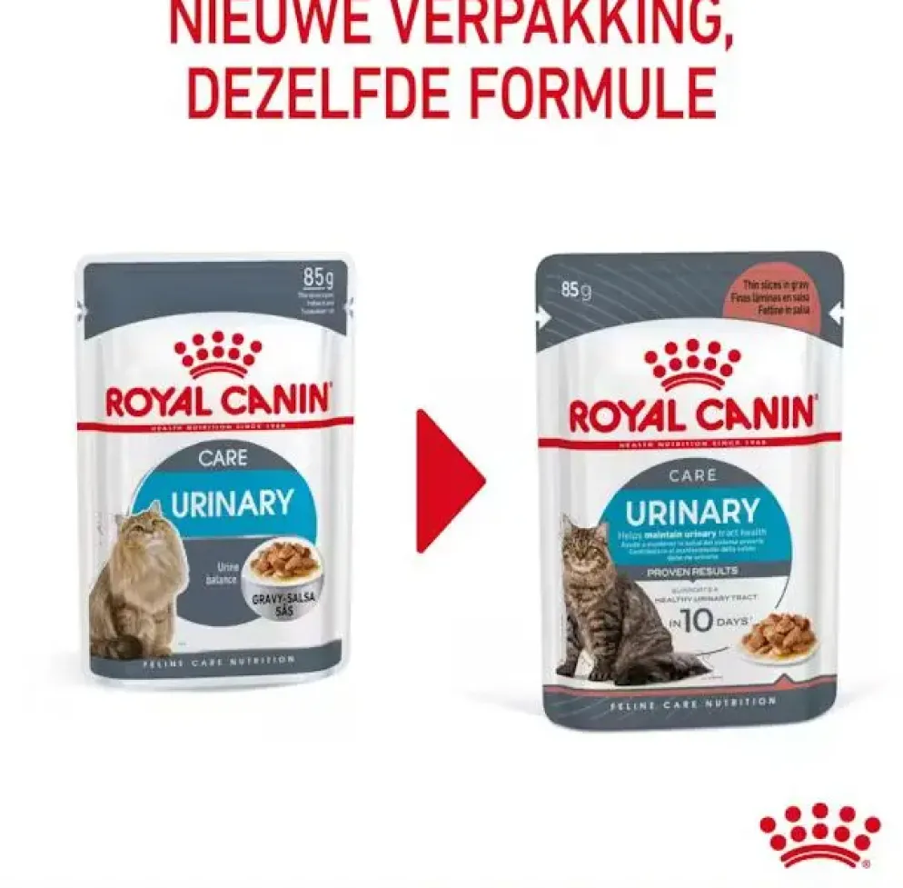 Royal Canin Urinary Care natvoer in jus 85g