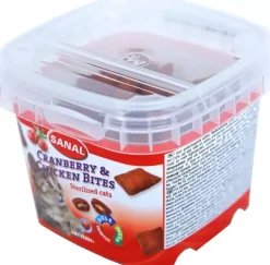 Sanal bites Cranberry & Chicken kattensnack, 75g