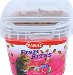 Sanal bites Fish kattensnack, 75g