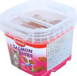 Sanal bites Salmon kattensnack, 75g
