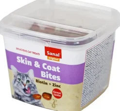 Sanal bites Skin & Coat kattensnack, 75g