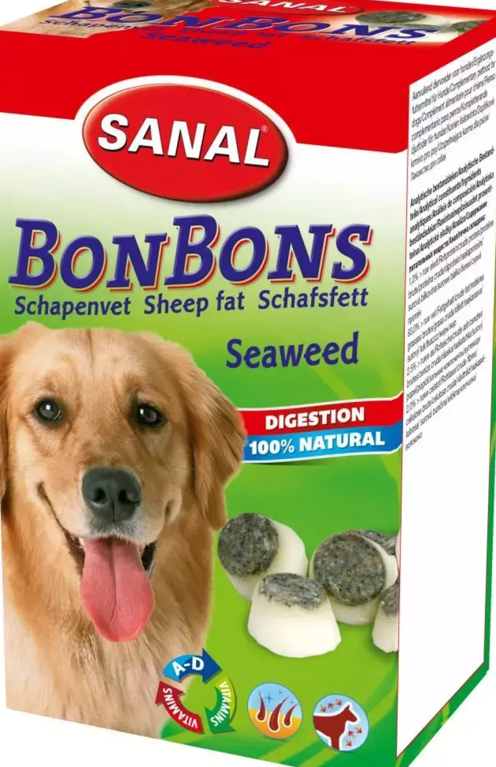 Sanal bonbons schapenvet zeewier, 150g