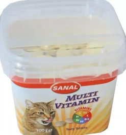 Sanal Multi Vitamin voor katten naturel, 100g