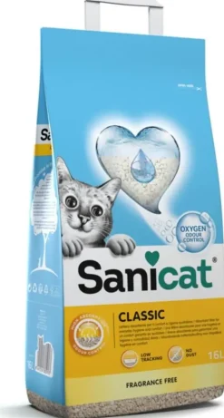 Sanicat Classic Unscented Kattenbakvulling 16 l