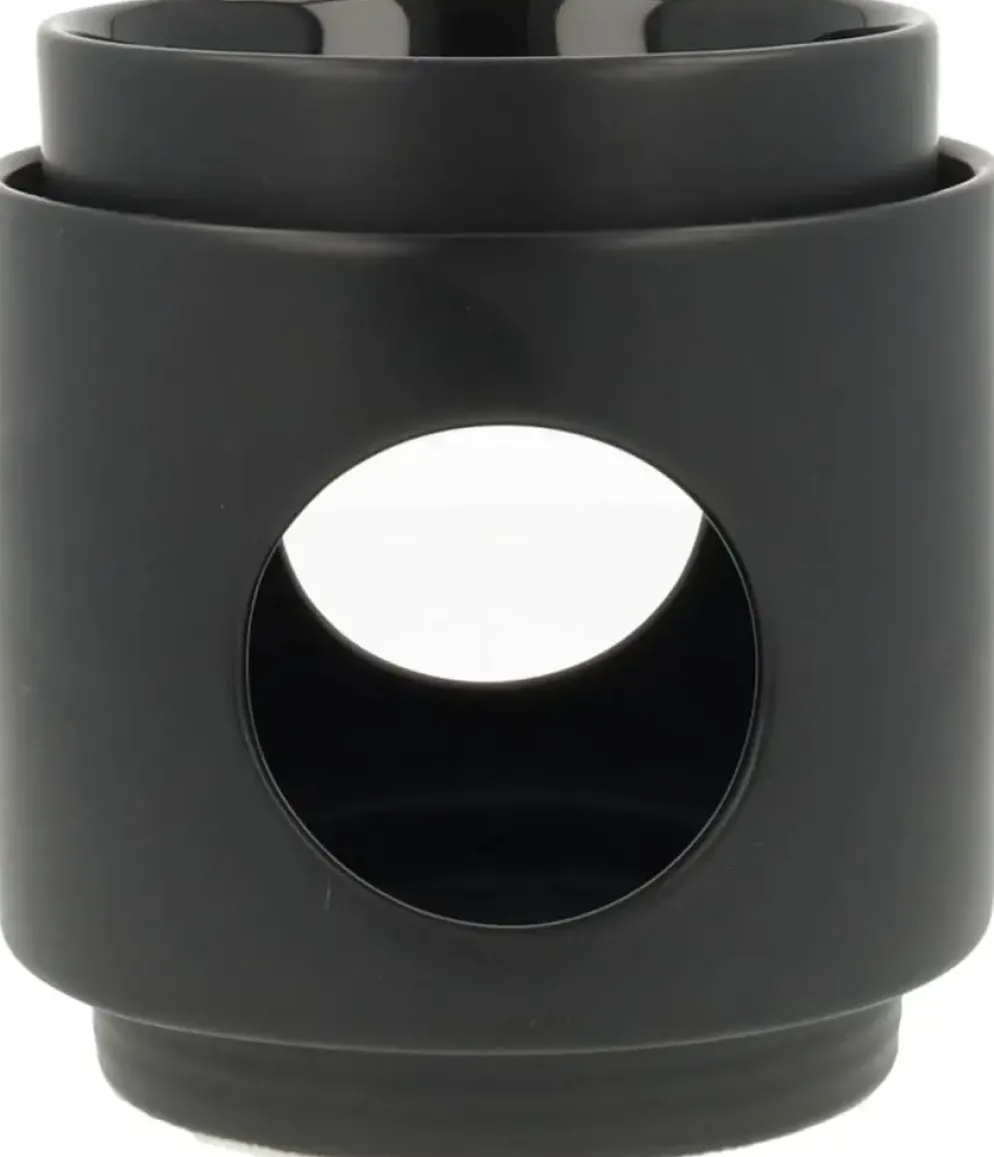 ScentChips geurbrander dome keramiek 11x11x11cm zwart