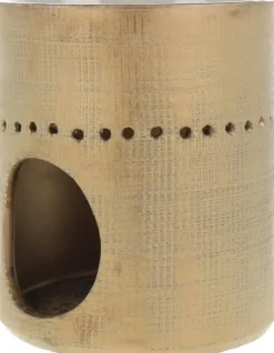 ScentChips geurbrander keramiek 11x11x13cm brons