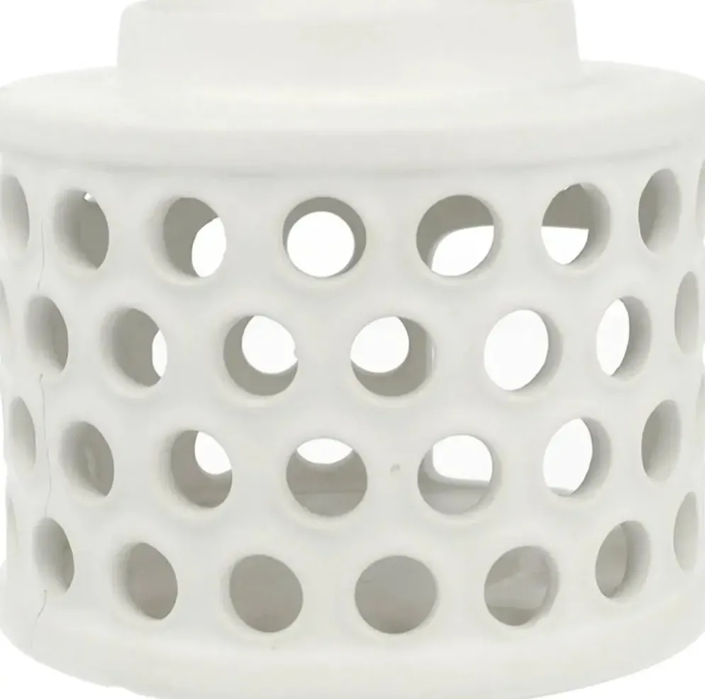 ScentChips geurbrander keramiek 13x13cm wit
