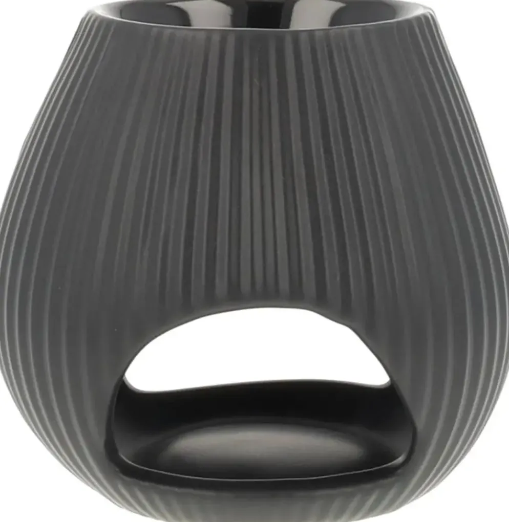 ScentChips geurbrander keramiek 10x10x11cm zwart