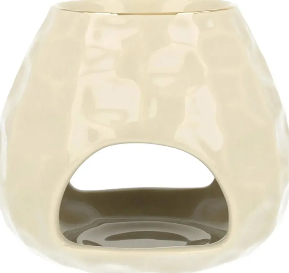 ScentChips geurbrander keramiek chiselled 13x13x11cm zand