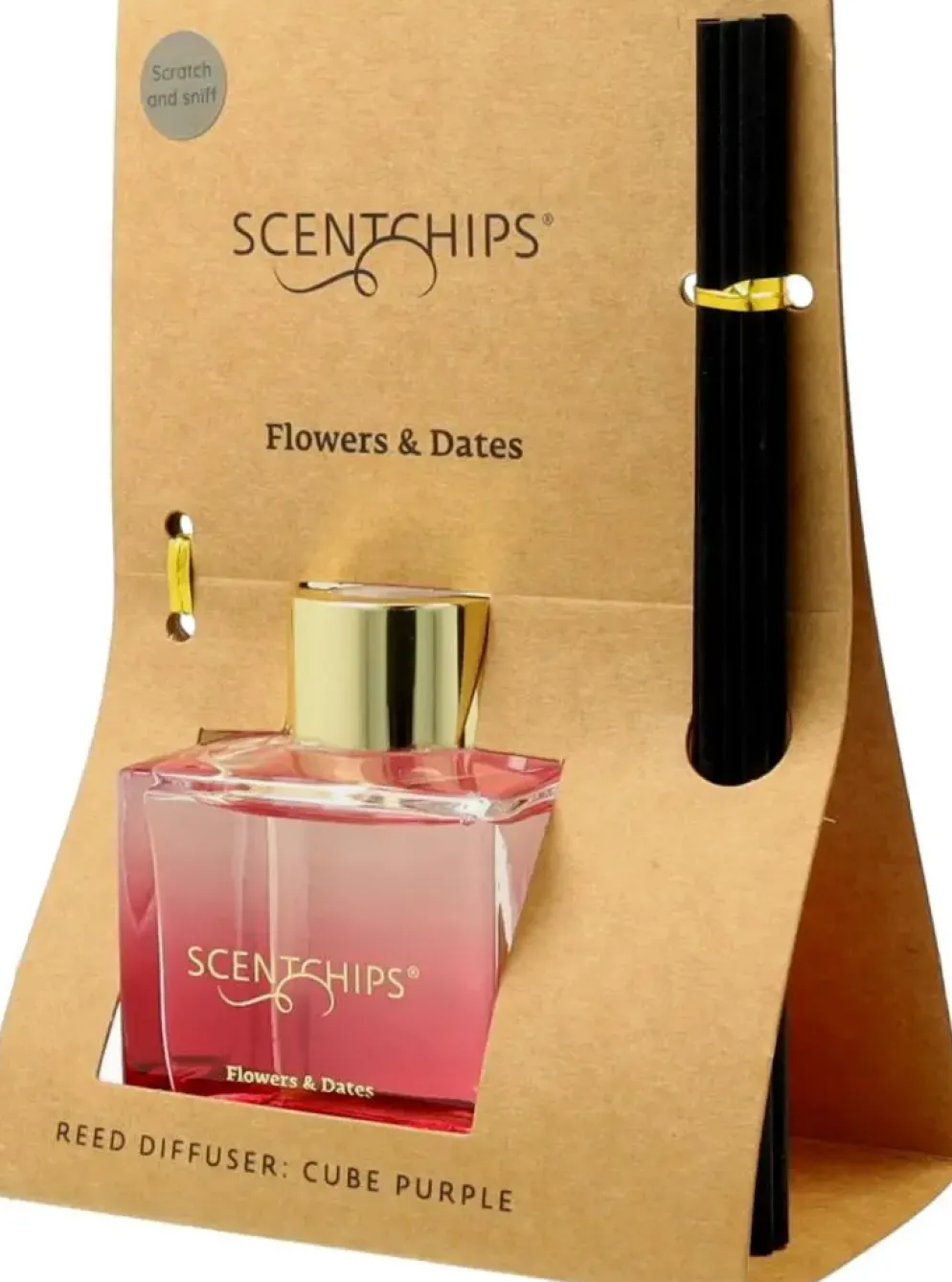 ScentChips geurstokjes set cube Flowers & Dates - 100ml
