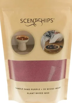 ScentChips kaarsenzand 500g paars
