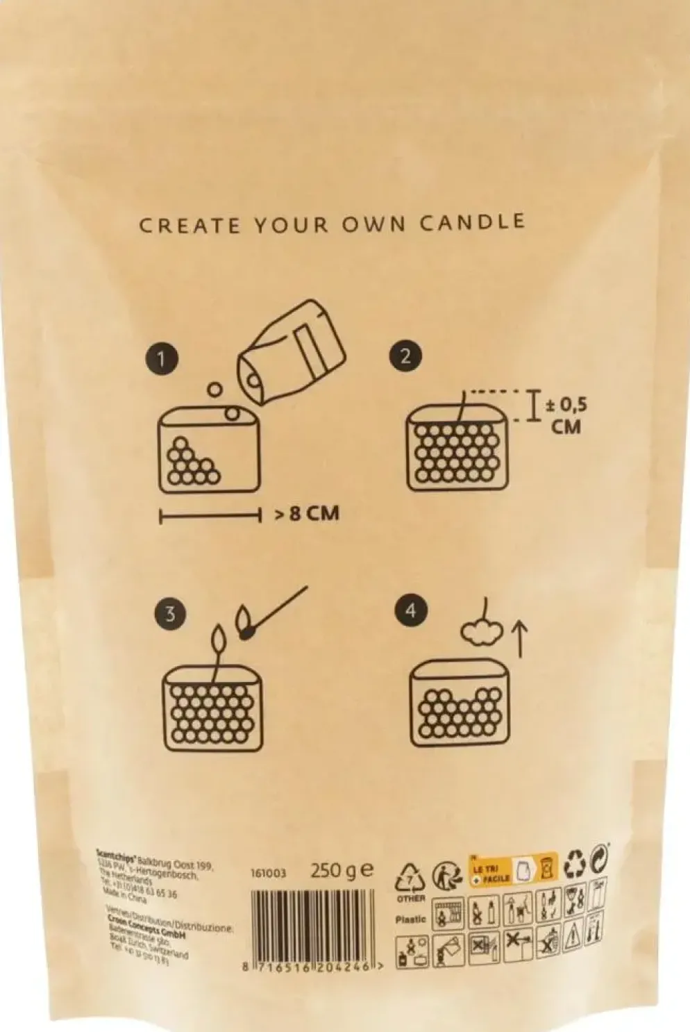 ScentChips kaarsenzand 250g wit