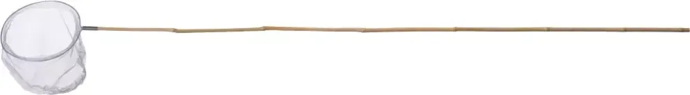 Schepnet grofmazig met bamboesteel 150 cm