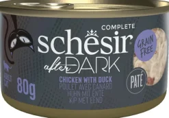 Schesir After Dark kattenpaté kip & eend 80g