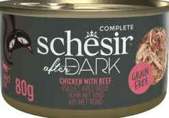 Schesir After Dark met bouillon kip & rund 80g