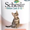 Schesir kitten kip 3-12 85gr