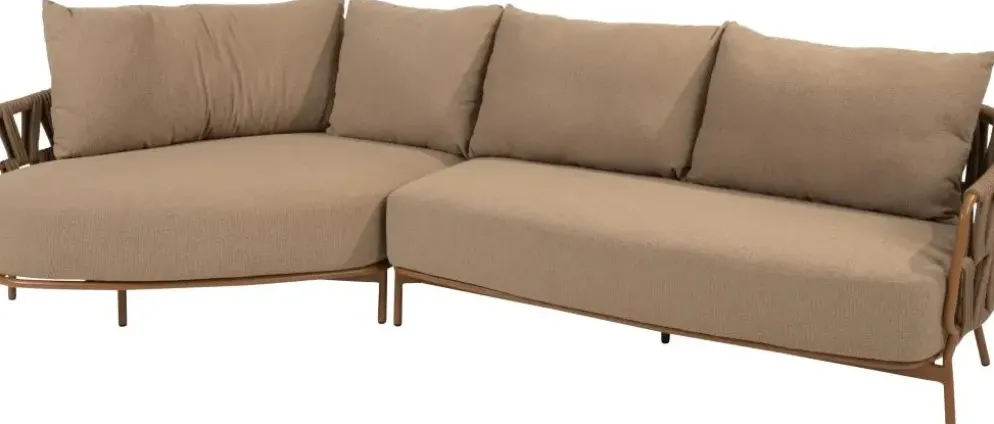 4 Seasons Outdoor bank-bank loungeset biarritz amber