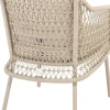 4 Seasons Outdoor dining tuinstoel puccini latte