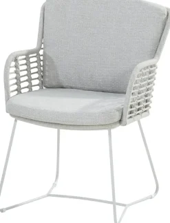 4 Seasons Outdoor dining tuinstoel fabrice frost grey