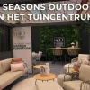 4 Seasons Outdoor dining tuintafel prado ceramic 240x105x75cm latte